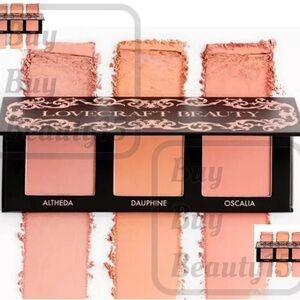 Peach-Pink Trio Blush Palette — Altheda, Dauphine, Oscalia